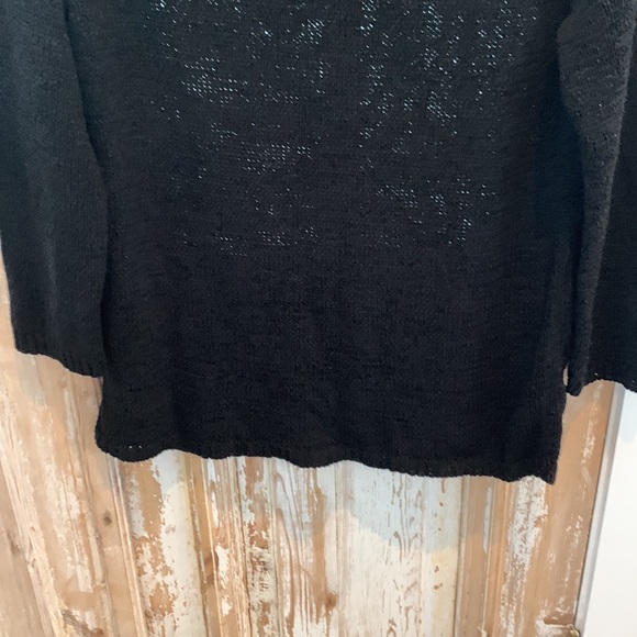 Chaus & Co, Women, Black Sweater, Light Weight, Size M - Picture 5 of 7